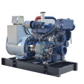 Ship 250kw 340hp Marine Diesel Genset   Powered by Weichai Engine WP12CD317E200 Stamford Alternator Put On Ship Deak